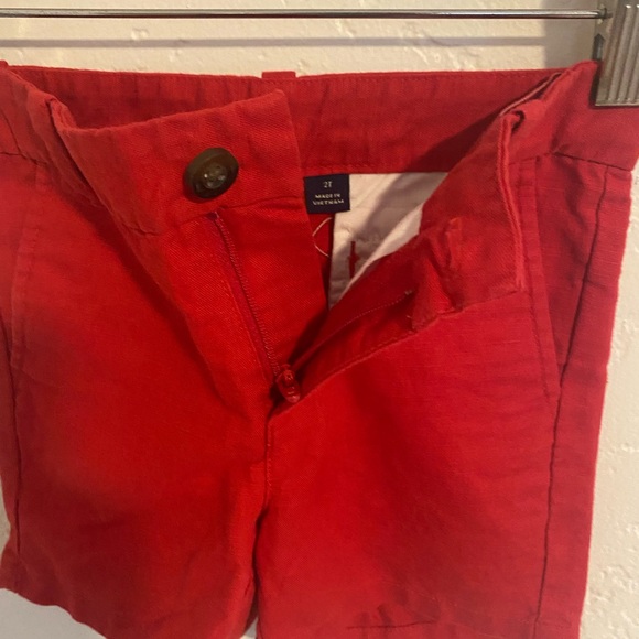 Red Janie and Jack Toddler Shorts (2T) - Picture 3 of 8
